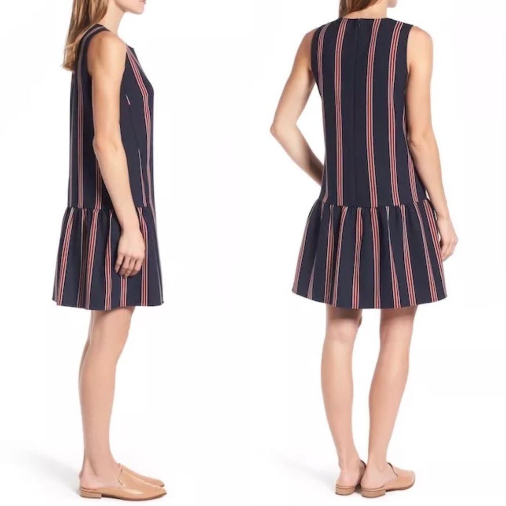 Halogen Striped XL Shift Dress